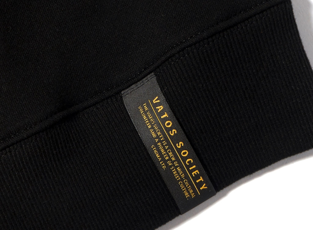 STIGMA(スティグマ) KING OVERSIZED HEAVY SWEAT HOODIE BLACK