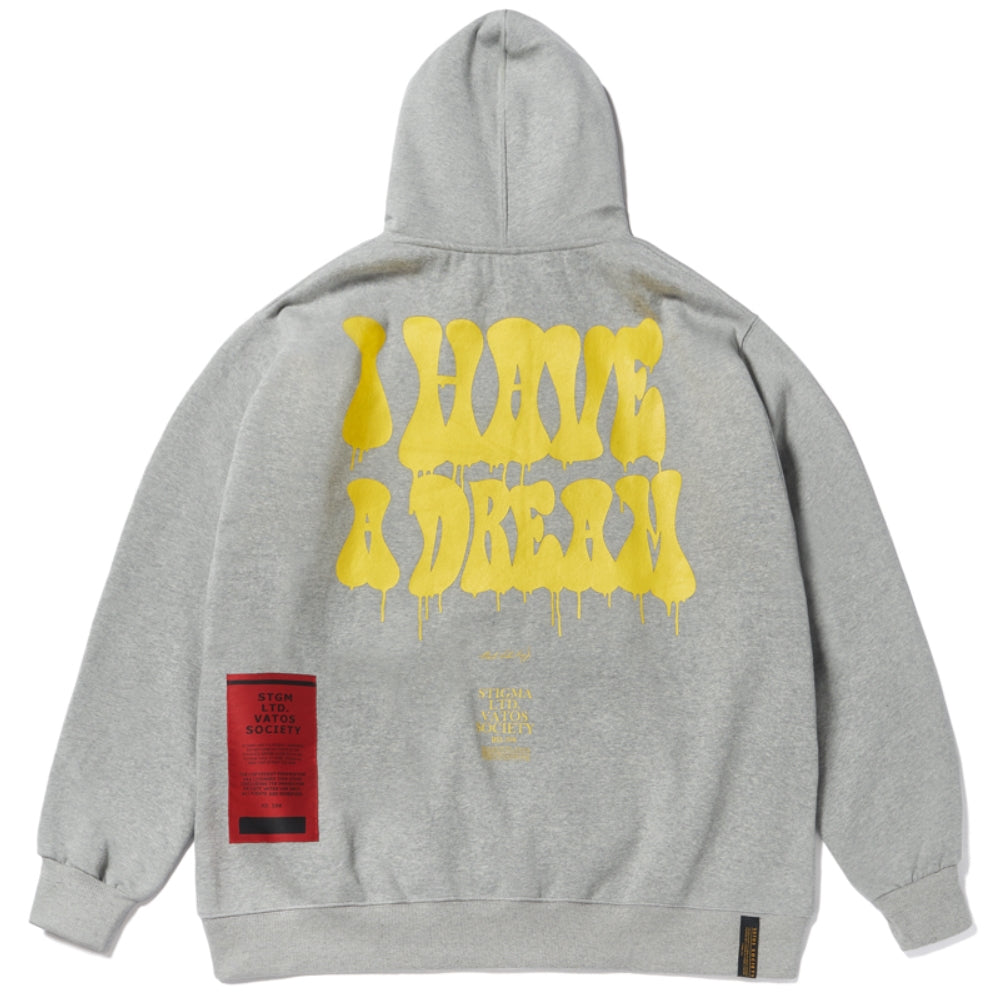 STIGMA(スティグマ) KING OVERSIZED HEAVY SWEAT HOODIE GREY