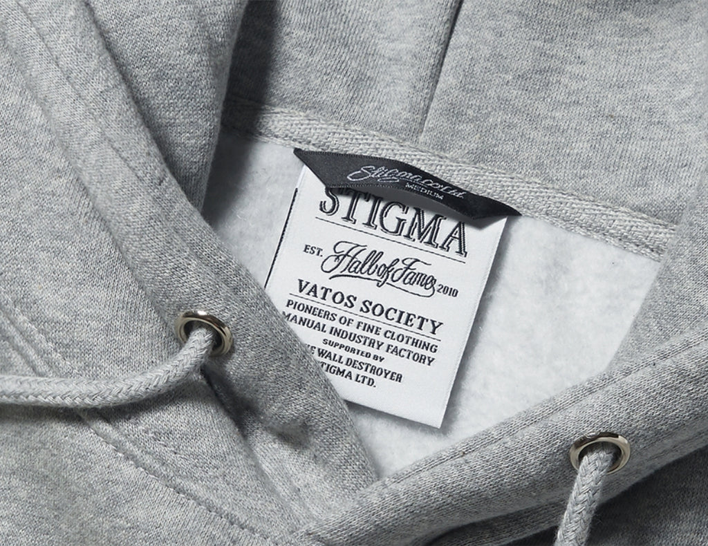 STIGMA(スティグマ) KING OVERSIZED HEAVY SWEAT HOODIE GREY