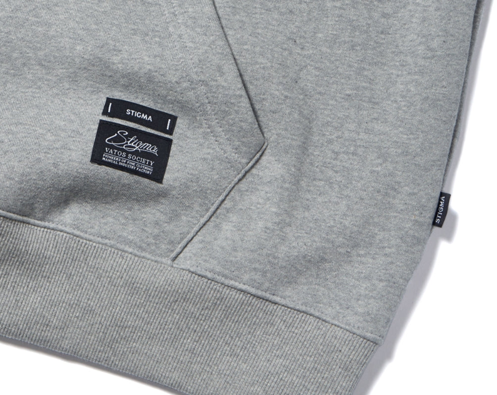 STIGMA(スティグマ) KING OVERSIZED HEAVY SWEAT HOODIE GREY