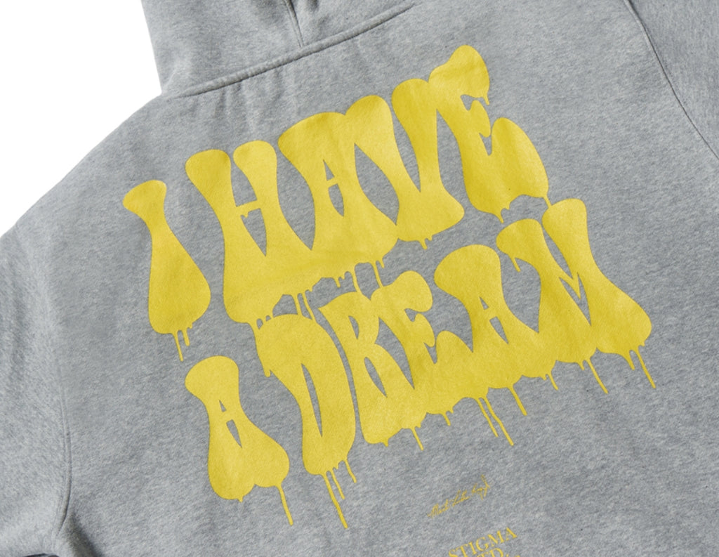 STIGMA(スティグマ) KING OVERSIZED HEAVY SWEAT HOODIE GREY