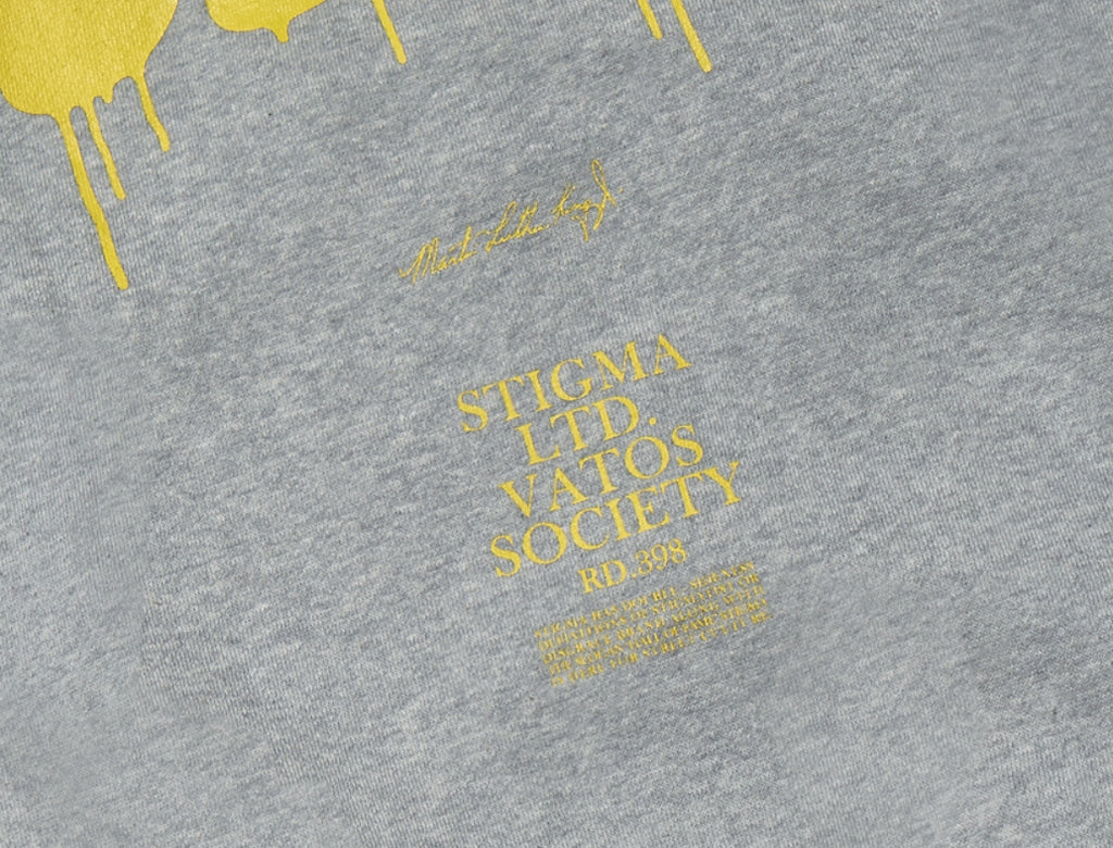 STIGMA(スティグマ) KING OVERSIZED HEAVY SWEAT HOODIE GREY