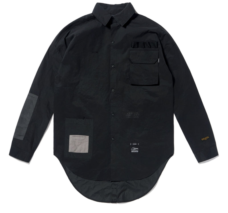 STIGMA(スティグマ) DV TECH OVERSIZED SHIRTS BLACK