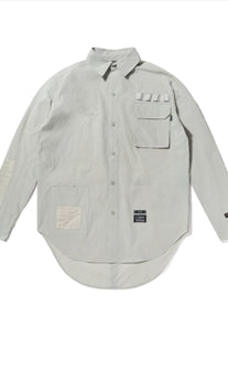 STIGMA(スティグマ) DV TECH OVERSIZED SHIRTS GREY