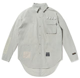 STIGMA(スティグマ) DV TECH OVERSIZED SHIRTS GREY