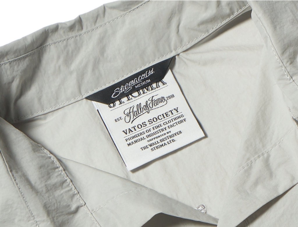 STIGMA(スティグマ) DV TECH OVERSIZED SHIRTS GREY