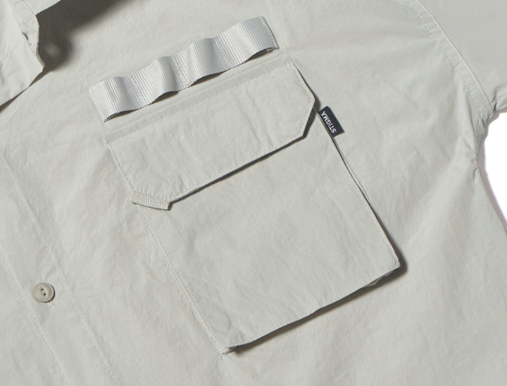 STIGMA(スティグマ) DV TECH OVERSIZED SHIRTS GREY