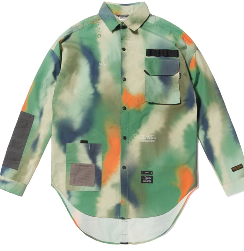 STIGMA(スティグマ) DV TECH OVERSIZED SHIRTS PATTERN