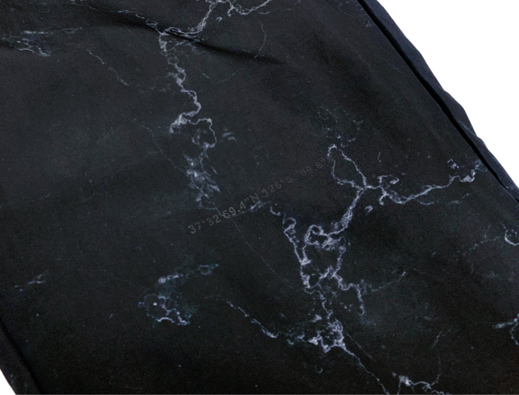 STIGMA(スティグマ)  KEIL ZIPPER JOGGER PANTS MARBLE BLACK