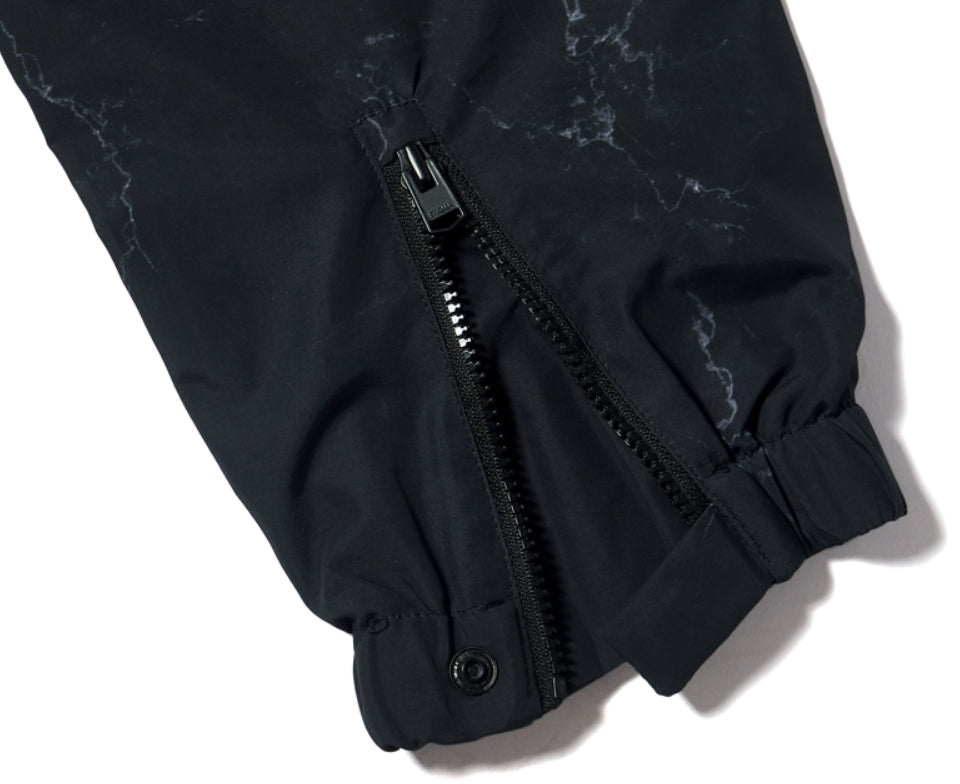 STIGMA(スティグマ)  KEIL ZIPPER JOGGER PANTS MARBLE BLACK