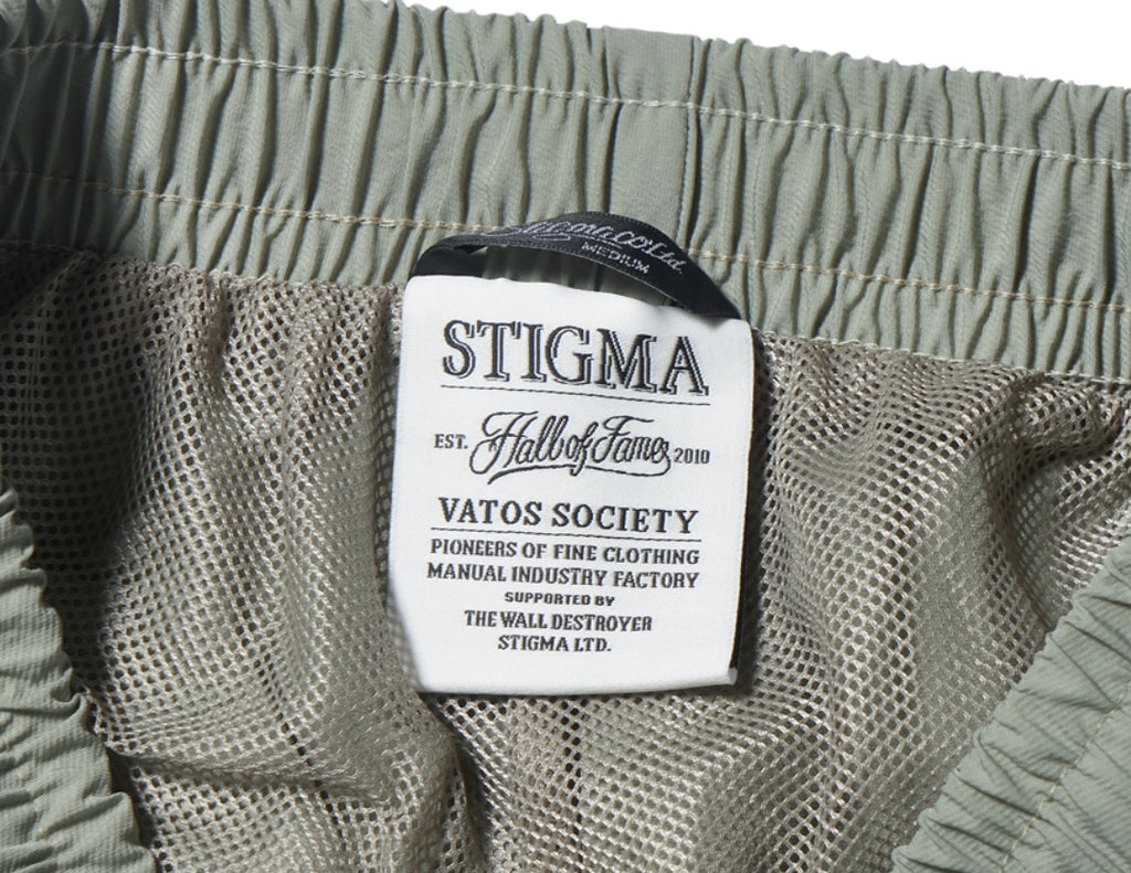 STIGMA(スティグマ)  KEIL ZIPPER JOGGER PANTS OLIVE GREY