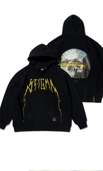 STIGMA(スティグマ) 20 SKULL OVERSIZED HEAVY SWEAT HOODIE BLACK