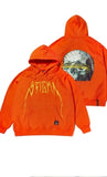 STIGMA(スティグマ) 20 SKULL OVERSIZED HEAVY SWEAT HOODIE ORANGE