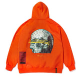 STIGMA(スティグマ) 20 SKULL OVERSIZED HEAVY SWEAT HOODIE ORANGE