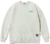 STIGMA(スティグマ) TYPO OVERSIZED HEAVY SWEAT CREWNECK BEIGE