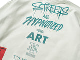 STIGMA(スティグマ) TYPO OVERSIZED HEAVY SWEAT CREWNECK BEIGE