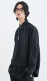 SSY(エスエスワイ)   VERTICAL TIP BASIC SHIRT RELAXED FIT BLACK