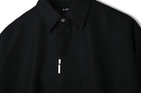 SSY(エスエスワイ)   VERTICAL TIP BASIC SHIRT RELAXED FIT BLACK