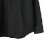 SSY(エスエスワイ)   VERTICAL TIP BASIC SHIRT RELAXED FIT BLACK
