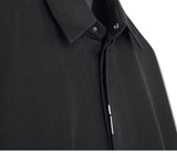 SSY(エスエスワイ)   VERTICAL TIP BASIC SHIRT RELAXED FIT BLACK