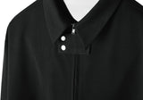 SSY(エスエスワイ) ZIPPER UP NECK BLOCK SHIRT JACKET