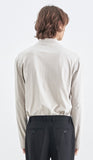 SSY(エスエスワイ) BUTTON UP HALF NECK LONG SLEEVE IVORY