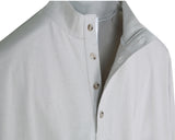 SSY(エスエスワイ) BUTTON UP HALF NECK LONG SLEEVE IVORY