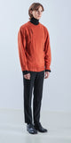 KND(ケイエンド) LOOSE FIT SOFT TOUCH DAMAGED KNIT ORANGE-K