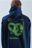 KND(ケイエンド) VIOLENCE HIDE GRAPHIC HOODY-K