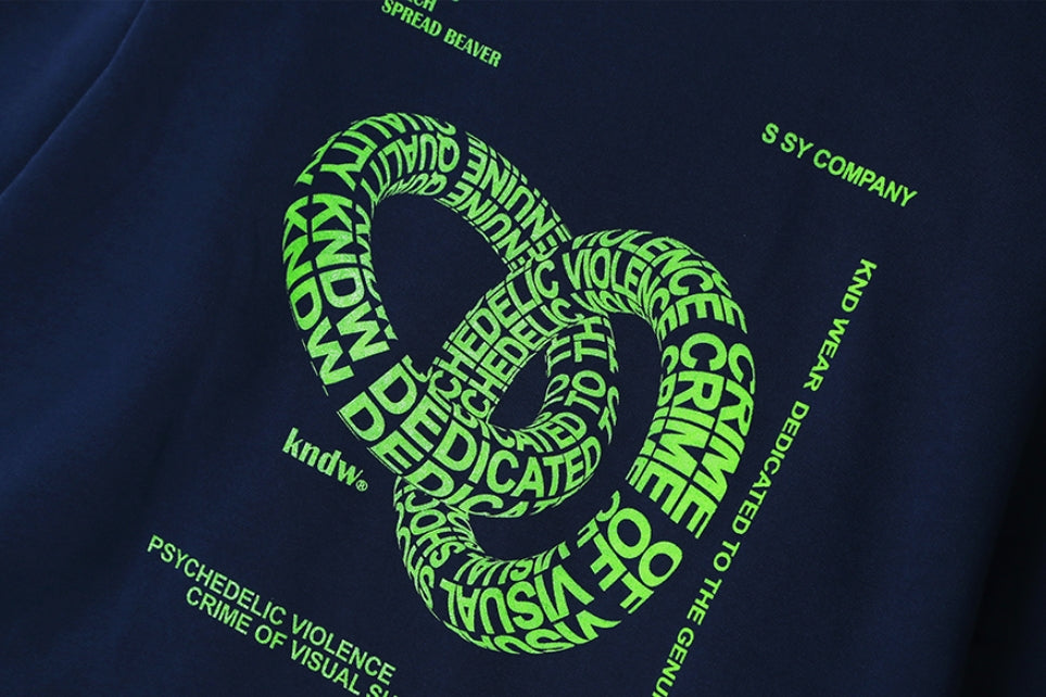 KND(ケイエンド) VIOLENCE HIDE GRAPHIC HOODY-K