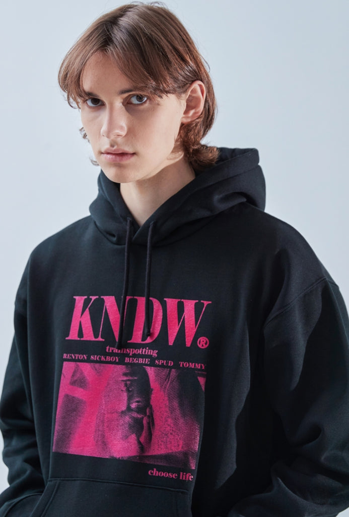 KND(ケイエンド) MARK REONTON GRAPHIC HOODY-K