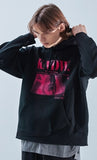 KND(ケイエンド) MARK REONTON GRAPHIC HOODY-K