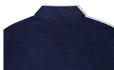 KND(ケイエンド) 2POCKET SOFT LUSTER CORDUROY SHIRT NAVY-K