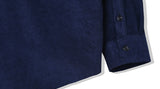 KND(ケイエンド) 2POCKET SOFT LUSTER CORDUROY SHIRT NAVY-K