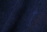 KND(ケイエンド) 2POCKET SOFT LUSTER CORDUROY SHIRT NAVY-K