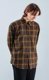 KND(ケイエンド) BROWN TARTAN CHECK SHIRT-K