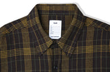 KND(ケイエンド) BROWN TARTAN CHECK SHIRT-K