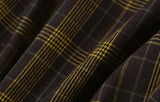 KND(ケイエンド) BROWN TARTAN CHECK SHIRT-K