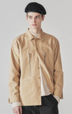 KND(ケイエンド) ZIPPER WORK SHIRTS JACKET LOOSE FIT BG