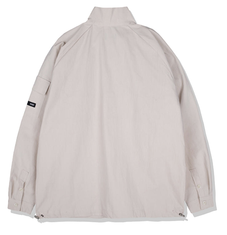 KND(ケイエンド) PEACH SKIN UTILITY POCKET ANORAK IV