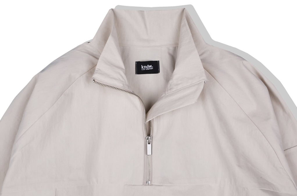 KND(ケイエンド) PEACH SKIN UTILITY POCKET ANORAK IV