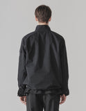 KND(ケイエンド) PEACH SKIN UTILITY POCKET ANORAK BK