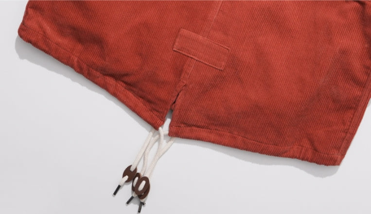 ダブルユーブイプロジェクト(WV PROJECT)  Cookie Dough Corduroy Fishtail Jacket Carat Brown CJOT7424