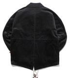 ダブルユーブイプロジェクト(WV PROJECT)  Cookie Dough Corduroy Fishtail Jacket Black CJOT7424