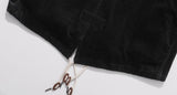 ダブルユーブイプロジェクト(WV PROJECT)  Cookie Dough Corduroy Fishtail Jacket Black CJOT7424