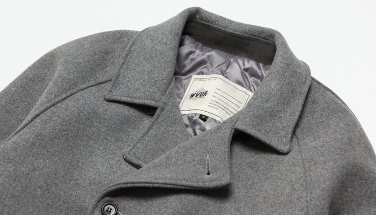 ダブルユーブイプロジェクト(WV PROJECT)  Wool Soft Double Coat Gray JJOT7201