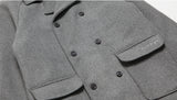 ダブルユーブイプロジェクト(WV PROJECT)  Wool Soft Double Coat Gray JJOT7201