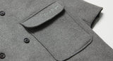 ダブルユーブイプロジェクト(WV PROJECT)  Wool Soft Double Coat Gray JJOT7201