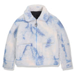 オーワイ(OY) 		TIE-DYE BACK FLOW LOGO FLEECE JACKET- IVORY