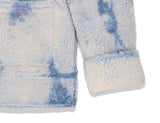 オーワイ(OY) 		TIE-DYE BACK FLOW LOGO FLEECE JACKET- IVORY